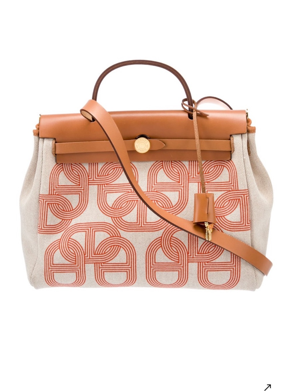 Hermés Toile Plume Circuit 31 Herbag